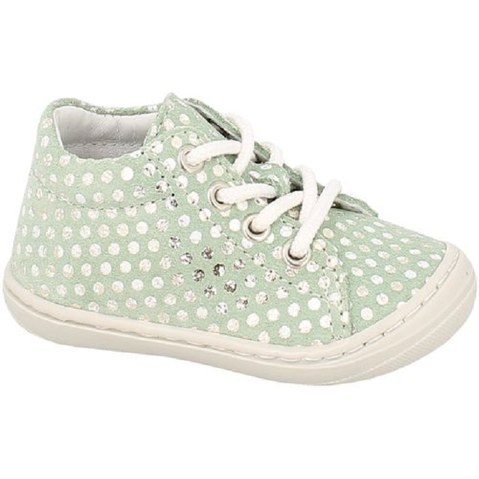 Bellamy chaussure a lacets princesse vert clair