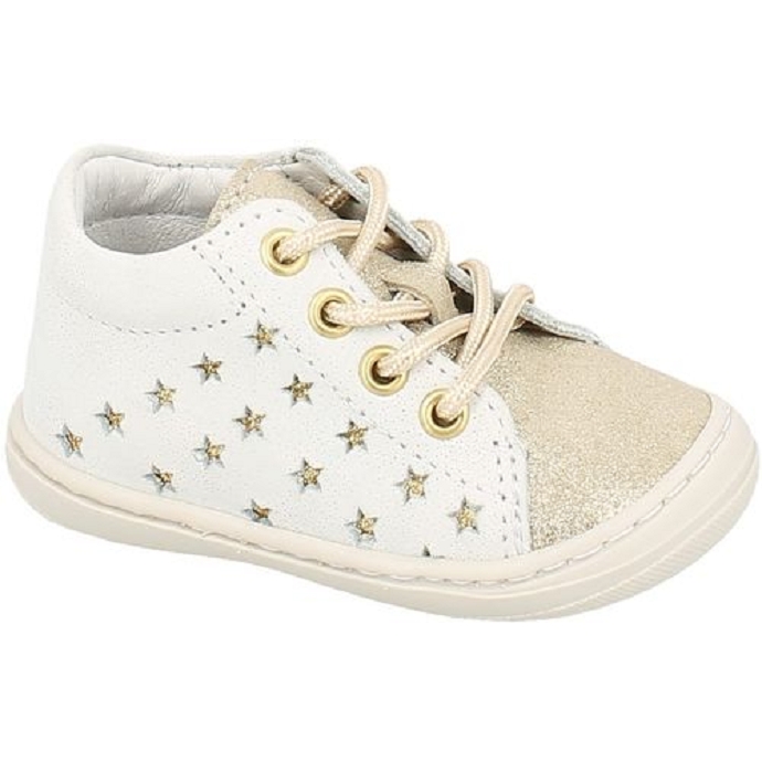 Bellamy chaussure a lacets ivea blanc multi