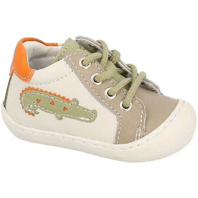 Bellamy chaussure a lacets boris beige