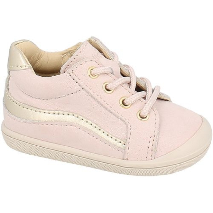 Bellamy chaussure a lacets carine rose