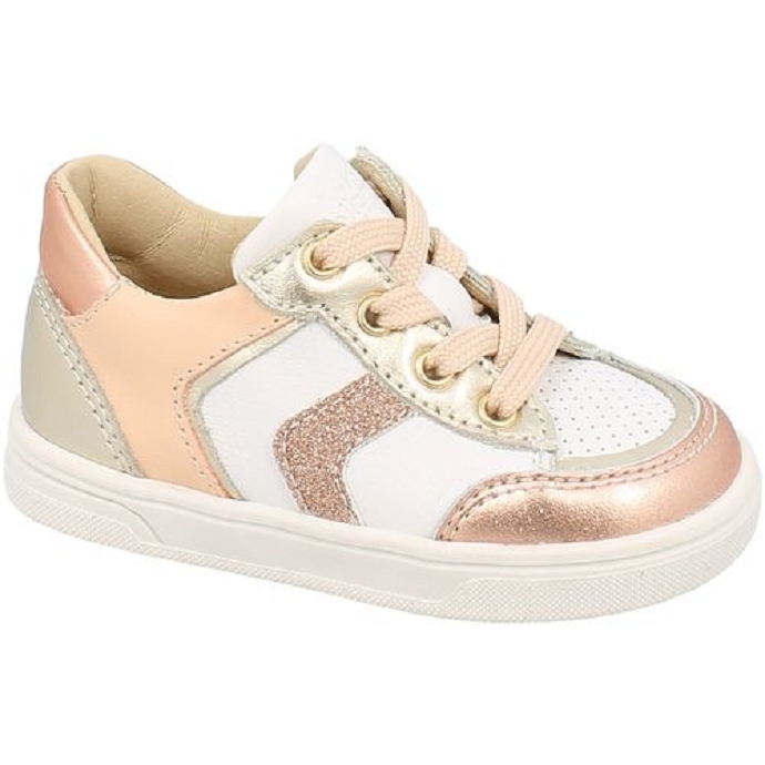 Bellamy chaussure a lacets copi blanc multi