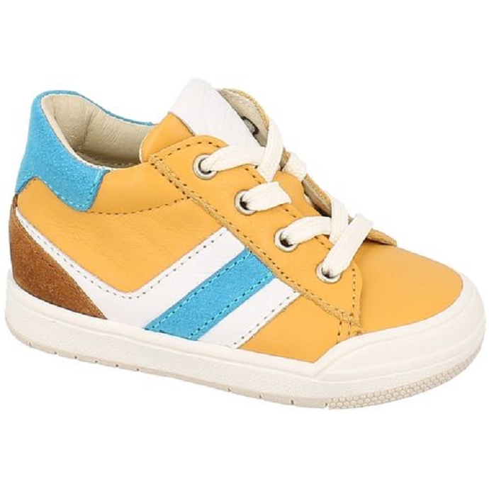 Bellamy chaussure a lacets cosar jaune