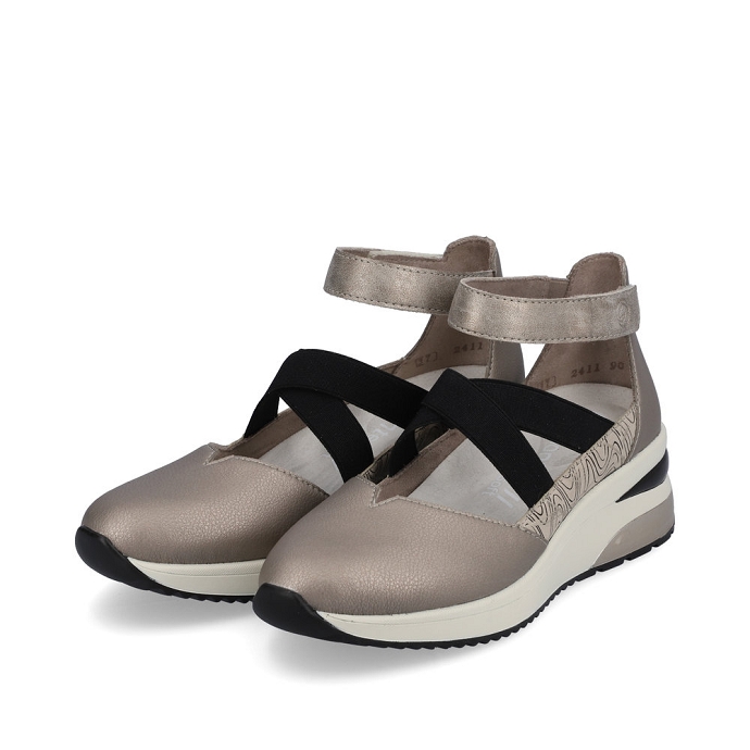 Remonte ballerine d2411.90 taupe