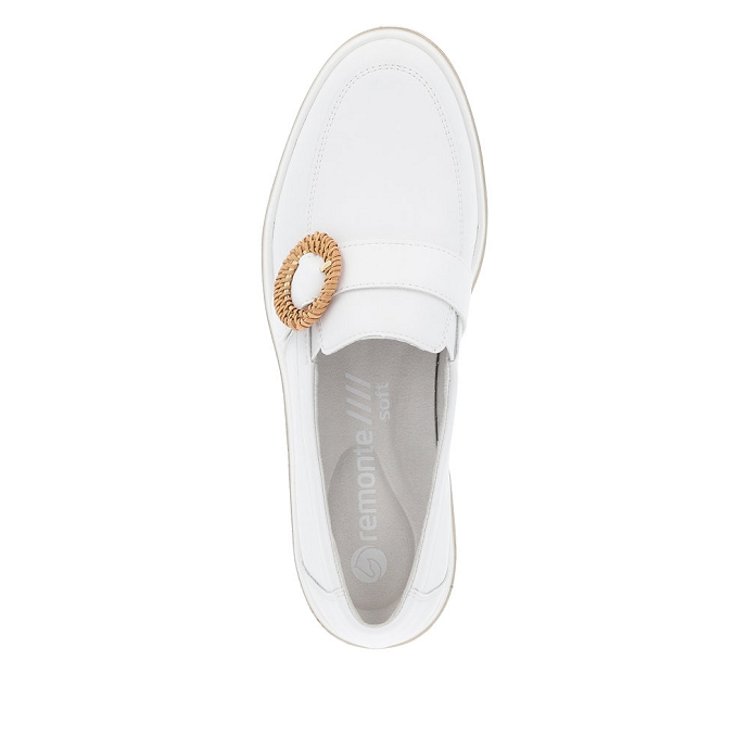 Remonte mocassin d1h00.80 blanc9975001_5