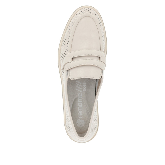 Remonte mocassin d1h03.60 blanc9975201_5