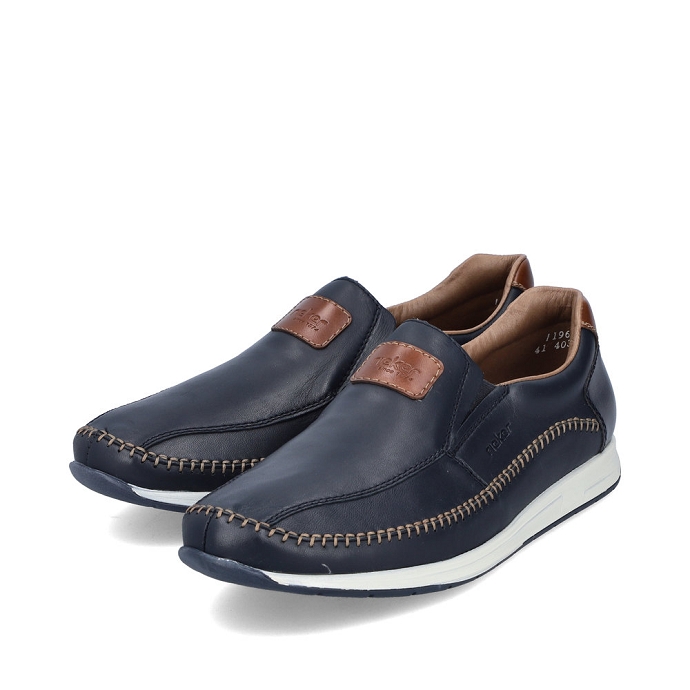 Rieker mocassin 11962.14 bleu