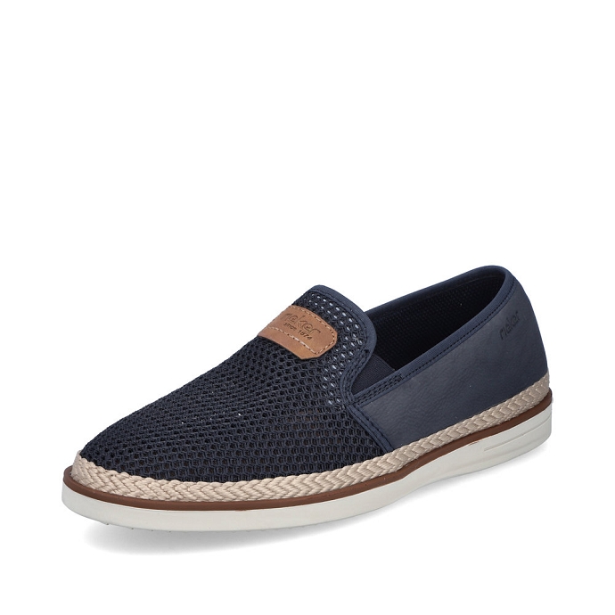 Rieker mocassin b2366.14 bleu9984601_2