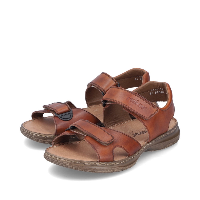 Rieker sandale 21461.24 brun