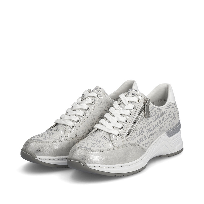 Rieker basket n4316.90 gris