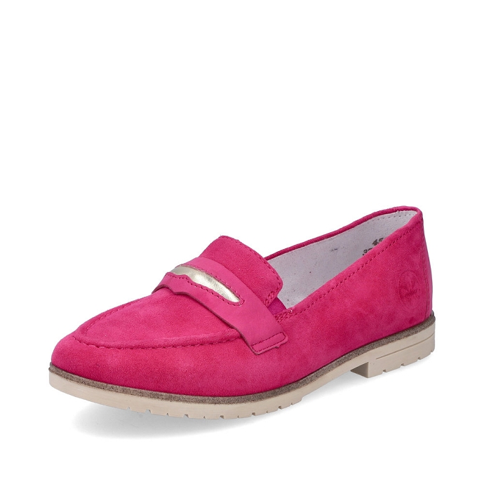 Rieker mocassin 45301.31 rose9994701_2