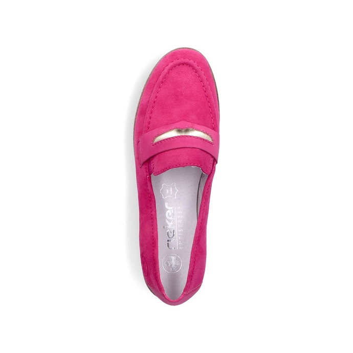 Rieker mocassin 45301.31 rose9994701_5