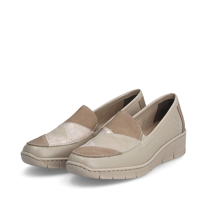 Rieker mocassin 53785.60 creme