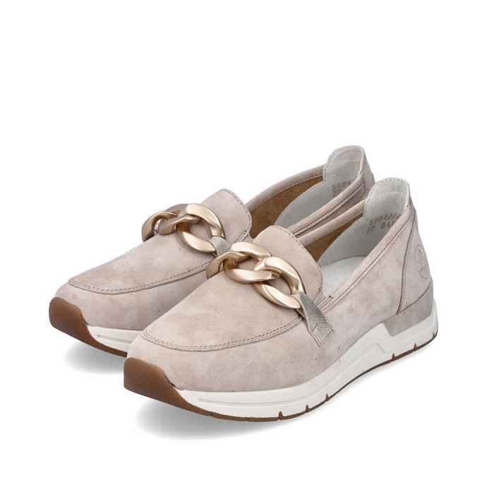 Rieker mocassin 58944.60 beige