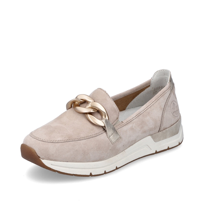 Rieker mocassin 58944.60 beige9995801_2