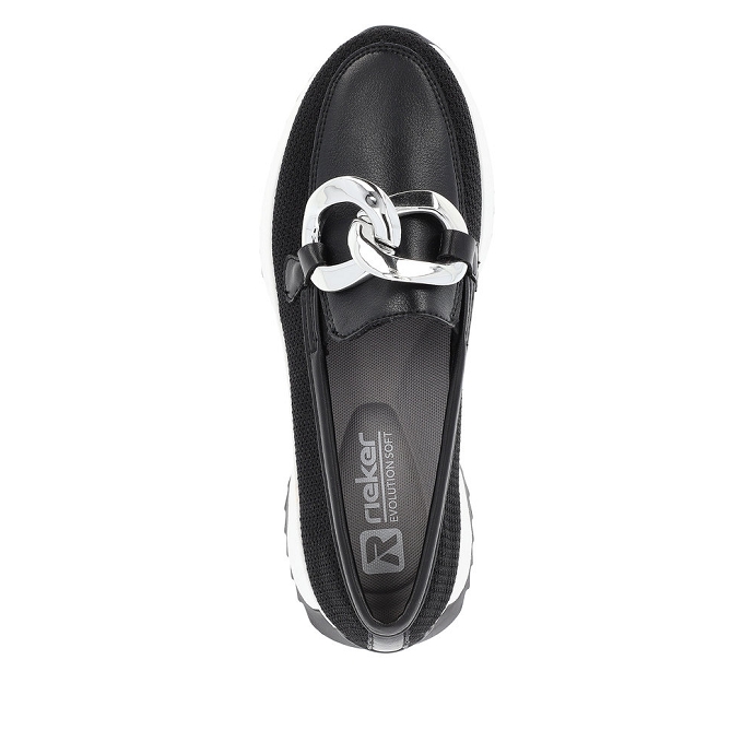 Rieker mocassin w1303.00 noir9997701_5