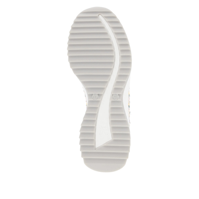 Rieker mocassin w1303.90 blanc multi9997801_6