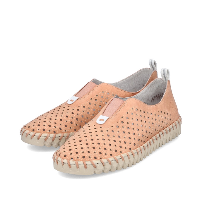 Rieker slip on n1963.38 orange