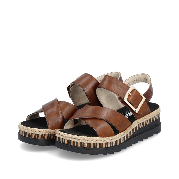 Rieker sandale v7951.24 brun