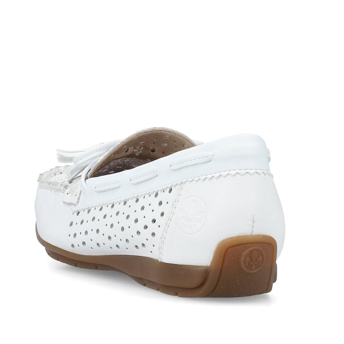 Rieker mocassin 40254.80 blancA033201_4