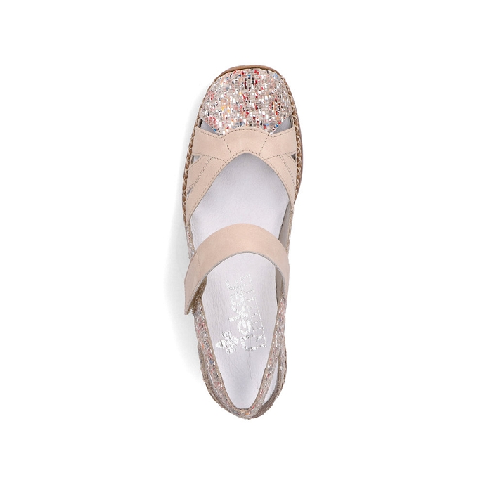 Rieker chaussure a bride 41352.90 nudeA007901_5