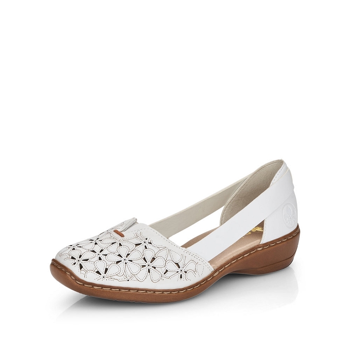 Rieker mocassin 41356.80 blancA029701_2