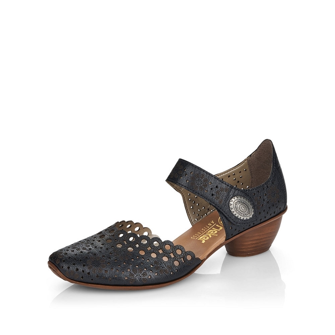 Rieker chaussure a bride 43753.00 noir9138001_2