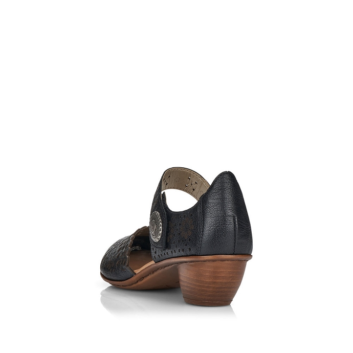 Rieker chaussure a bride 43753.00 noir9138001_4
