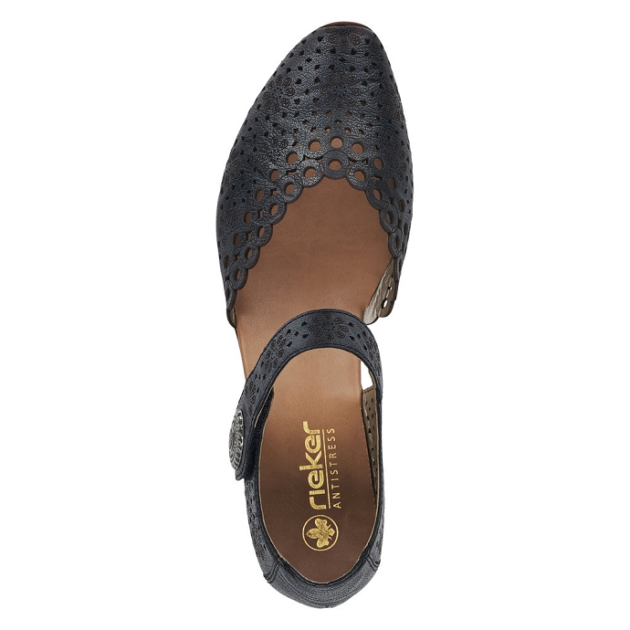 Rieker chaussure a bride 43753.00 noir9138001_5