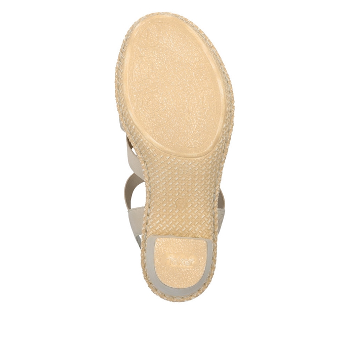 Rieker sandale 66526.60 beigeA045801_6