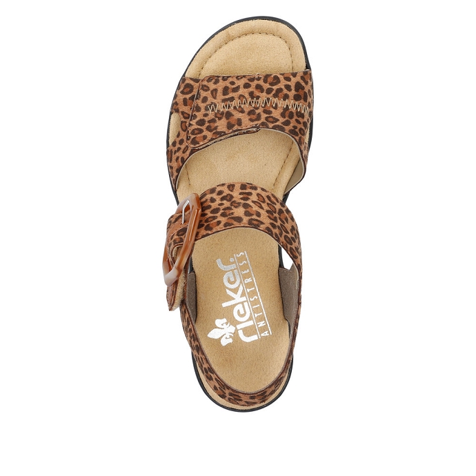 Rieker sandale 68176.90 brunA046001_5