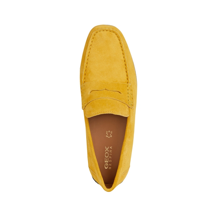 Geox mocassin u35cfb jaune1179801_4