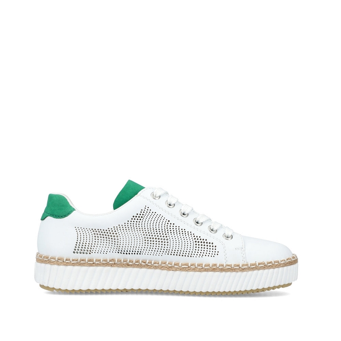 Rieker basket m2945.80 blanc multi9469801_3