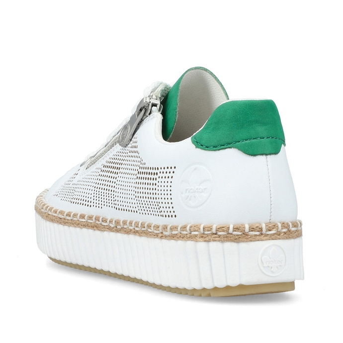 Rieker basket m2945.80 blanc multi9469801_4