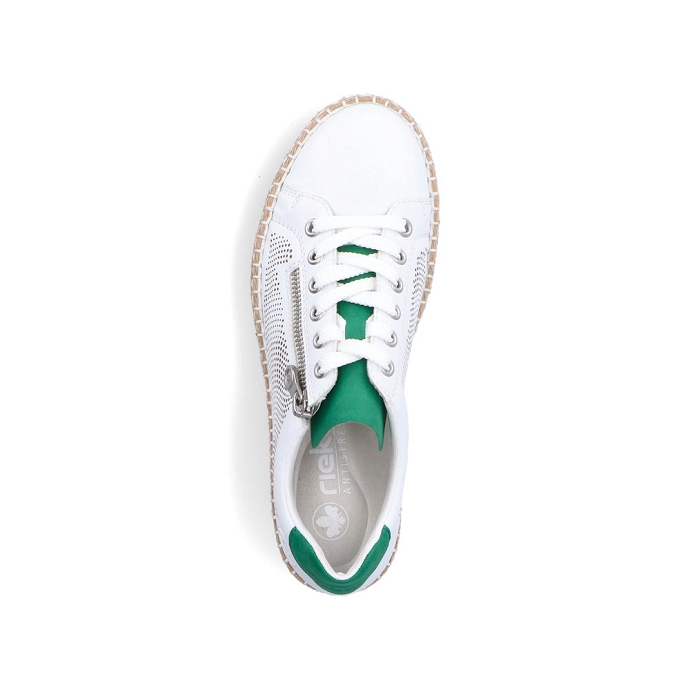 Rieker basket m2945.80 blanc multi9469801_5