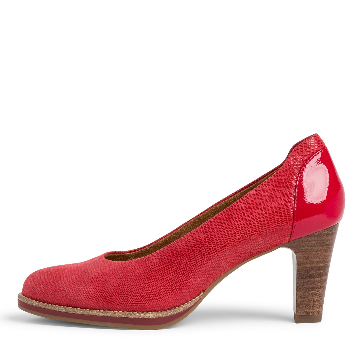 escarpin bleu tamaris
