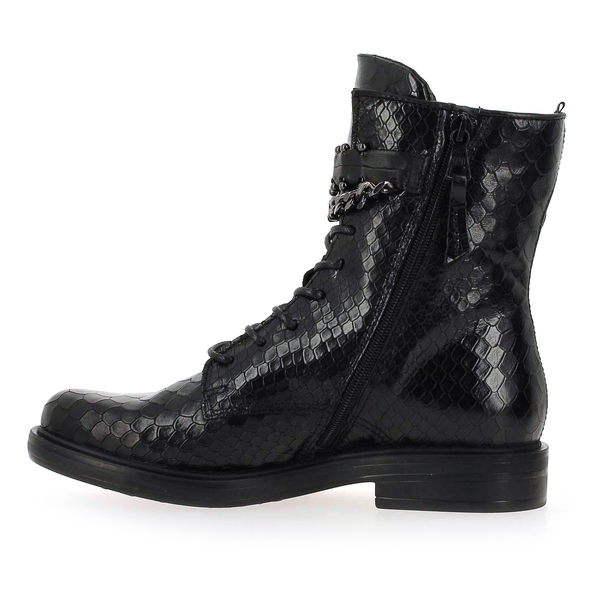 bottines mjus noires
