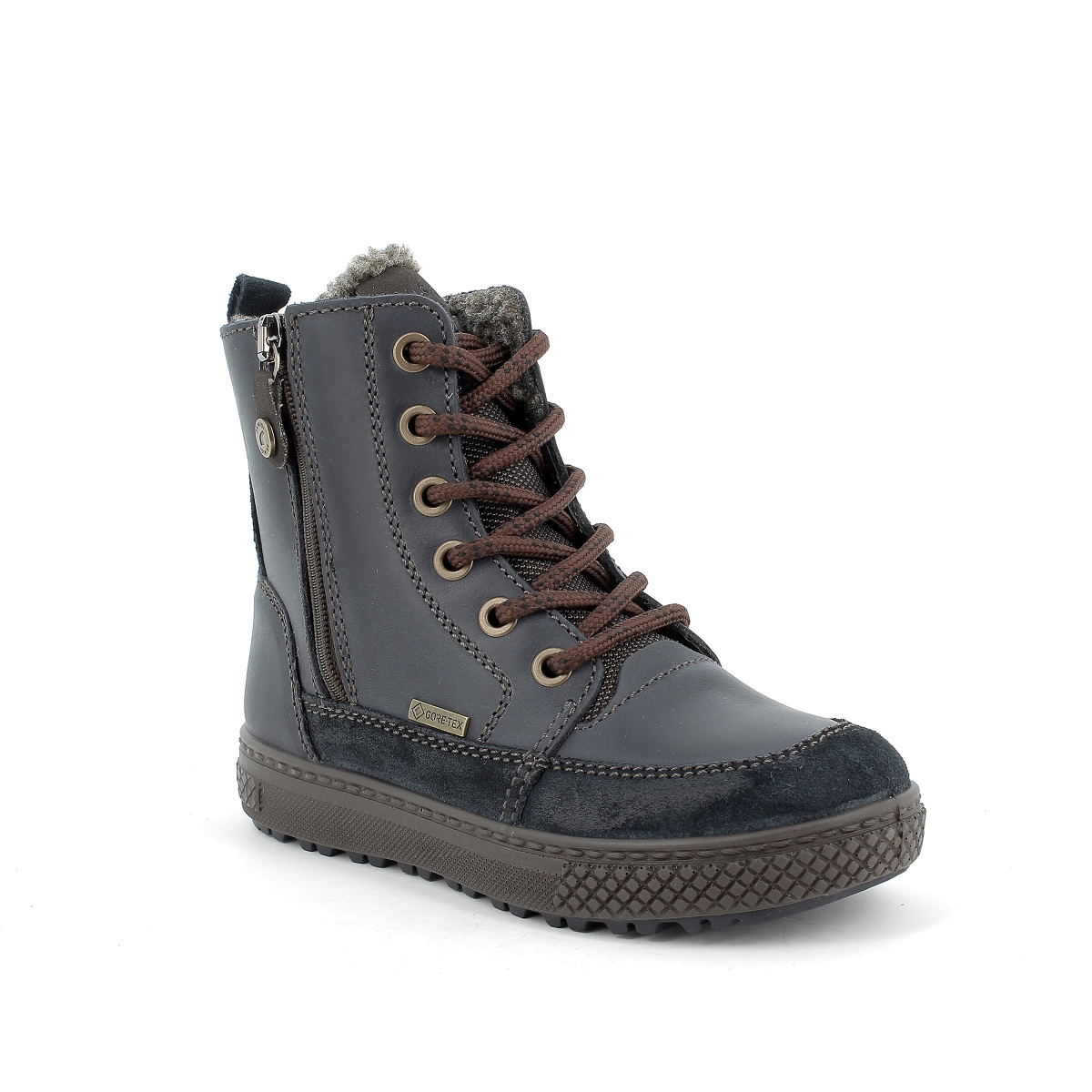 Bottines Primigi Enfant - Cuir Souple, Semelle Flexible - Modèle 4912000, Scratch Réglable, Confort Optimal