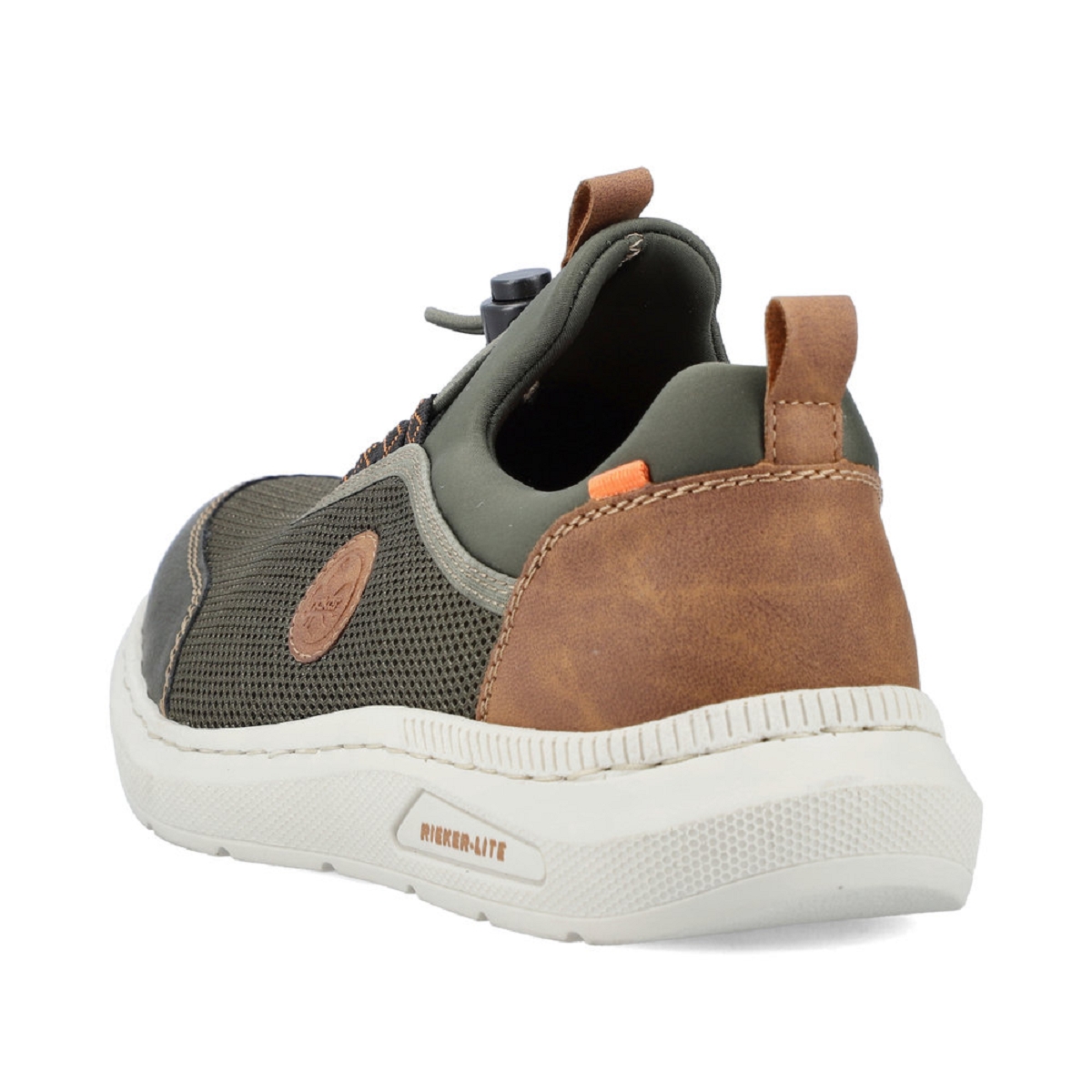 Rieker sneaker uomo in tessuto slip-on elasticizzato B7796