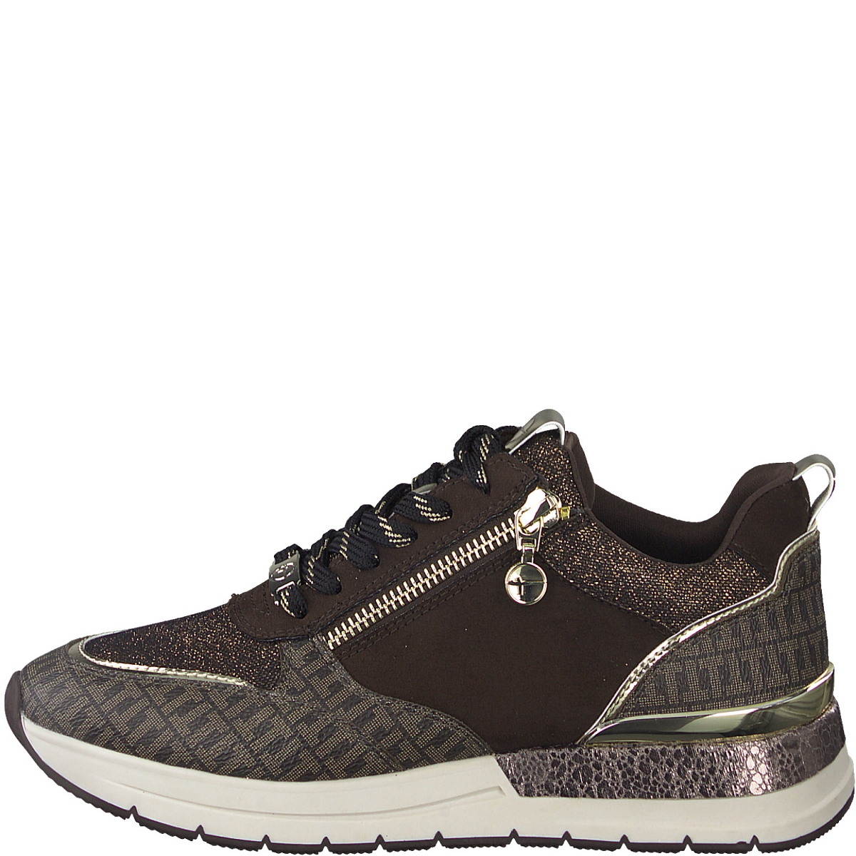 Baskets Tamaris Femme Multicolore - Taille 36, Cuir, Neuve Avec Emballage, Style Sportif