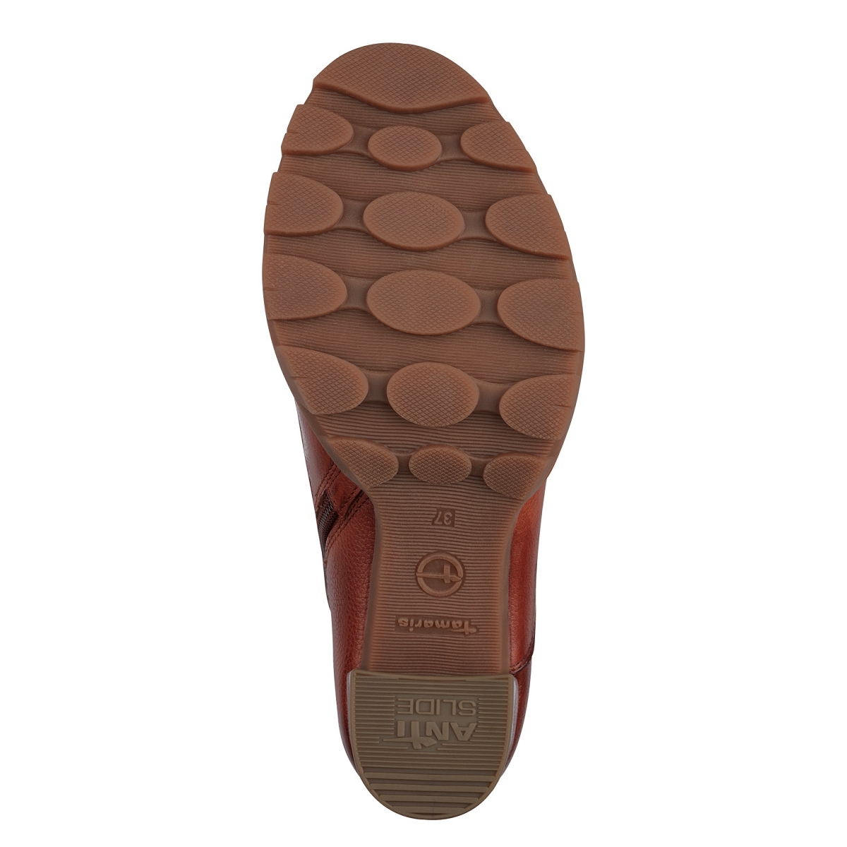 Tamaris Stivaletti Donna In Pelle – Tacco Largo 4,5 Cm, Chiusura Stringata, Colore Nero, Vestibilità Normale